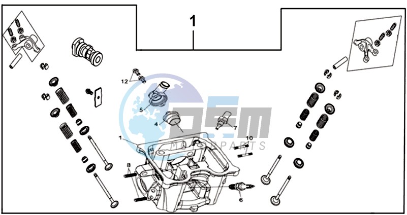 CYLINDER  HEAD  ASSY