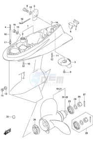 DF 140A drawing Gear Case (C/R)