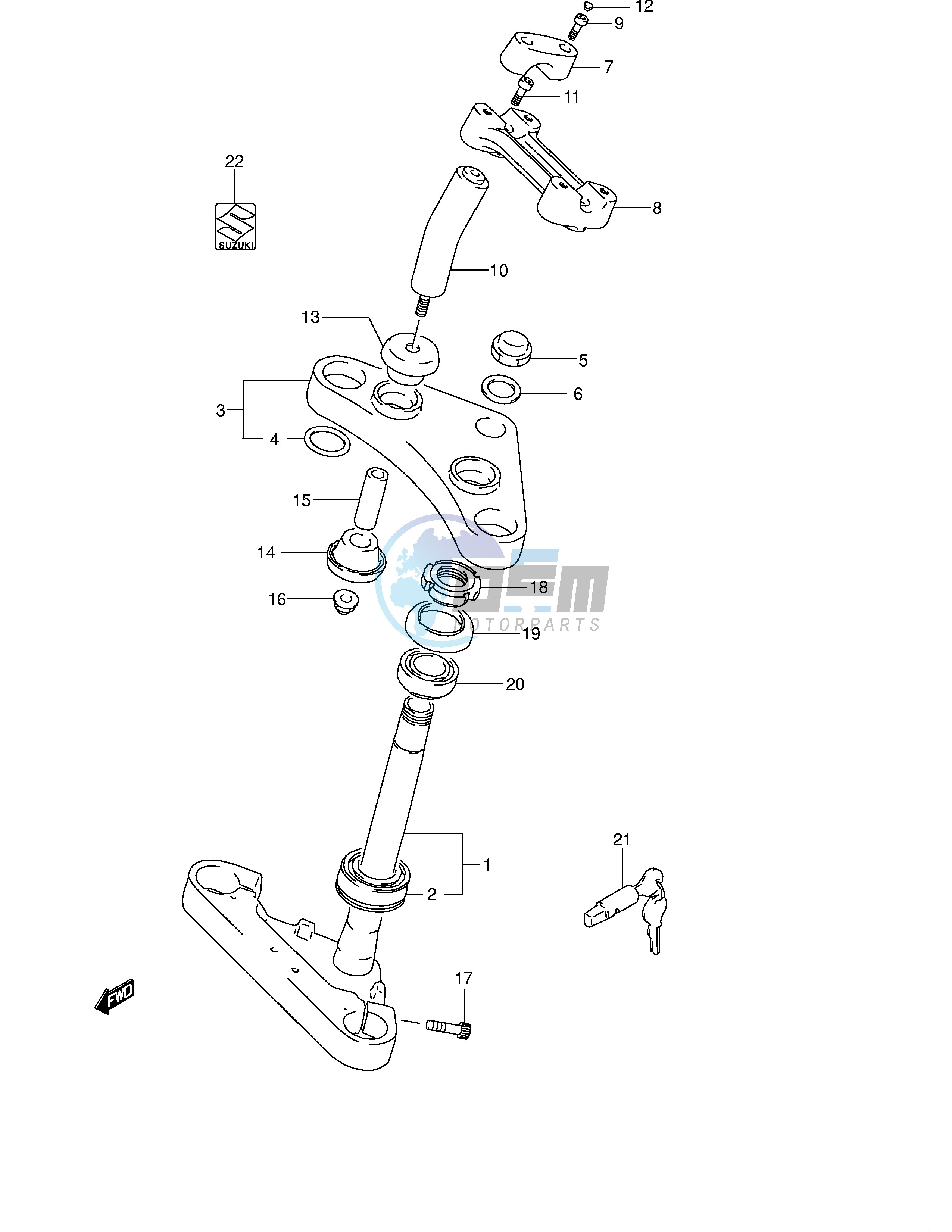 STEERING STEM