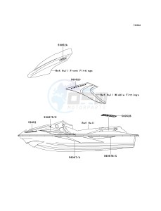 JT 1500 A [STX-15F] (A6F-A9F) A6F drawing DECALS-- WHITE- --- A6F- -