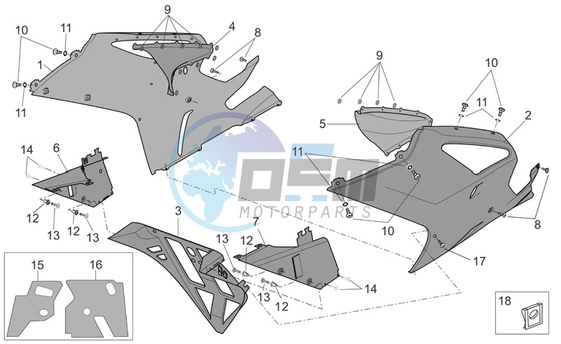 Front body - Fairings I