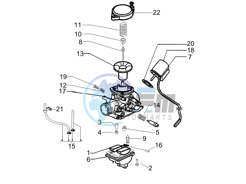 Carburetor's components