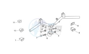 SR 50 IE-Carb drawing Handlebar - Buttons