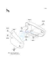 VN 1500 B [VULCAN 88 SE] (B1-B3) N7F drawing SIDE COVERS