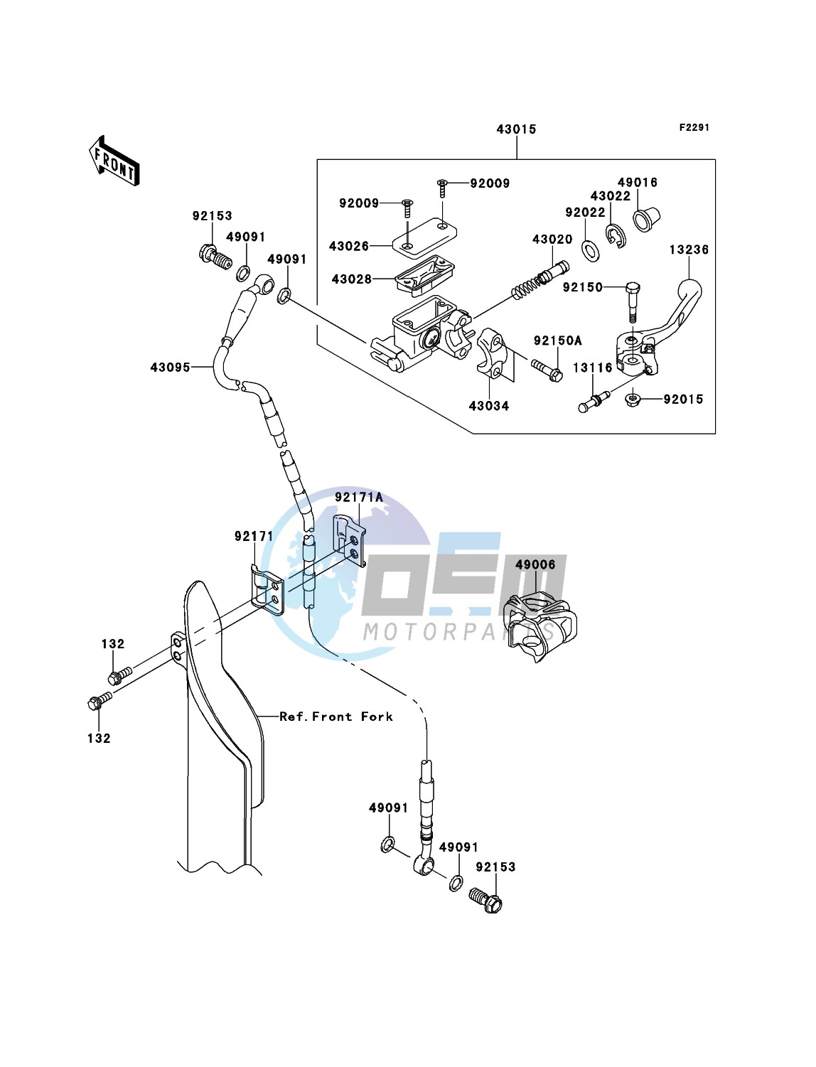 Front Master Cylinder