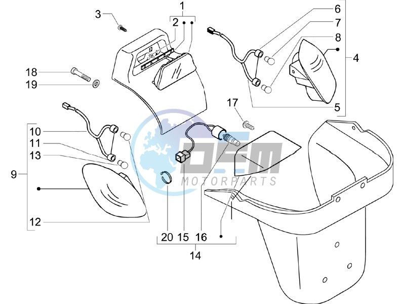 Tail light - Turn signal lamps