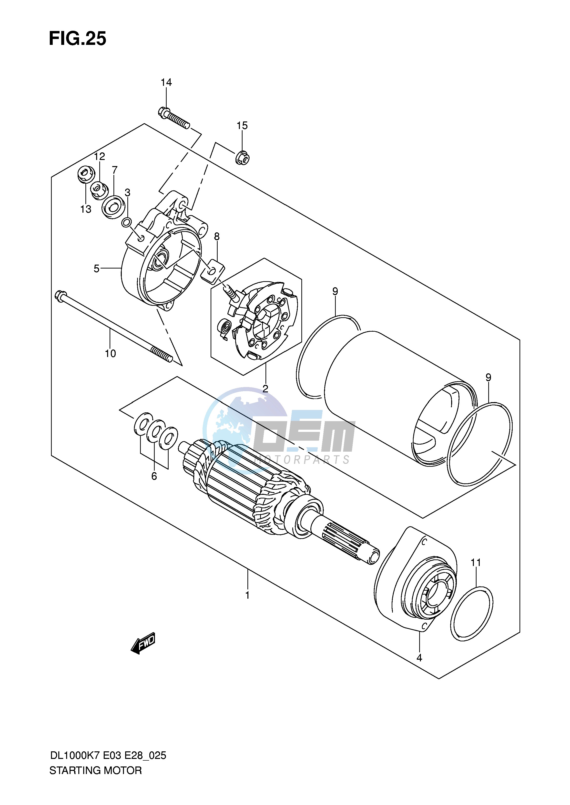 STARTING MOTOR