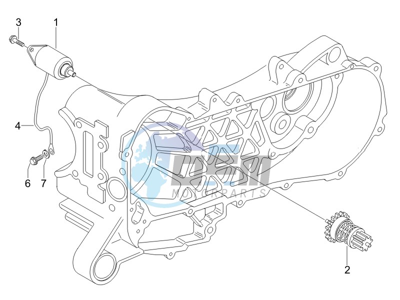 Starter - Electric starter