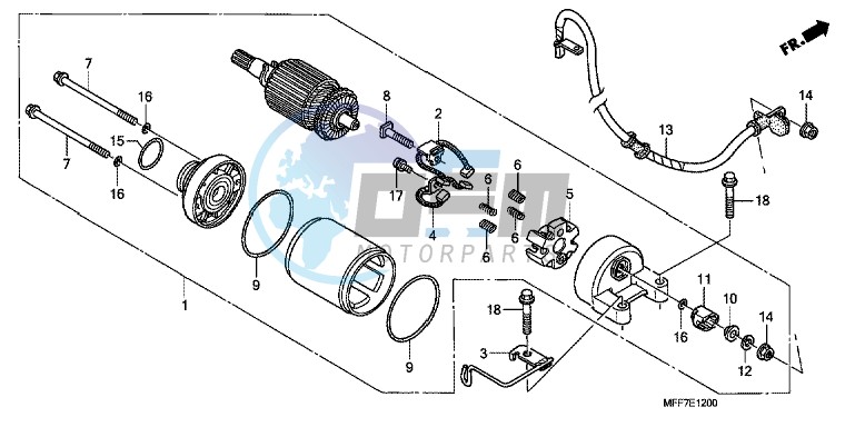 STARTING MOTOR