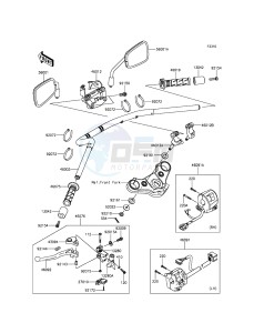 VULCAN_S_ABS EN650BFF XX (EU ME A(FRICA) drawing Handlebar