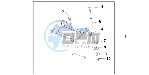 KIT CARRIER BRKT