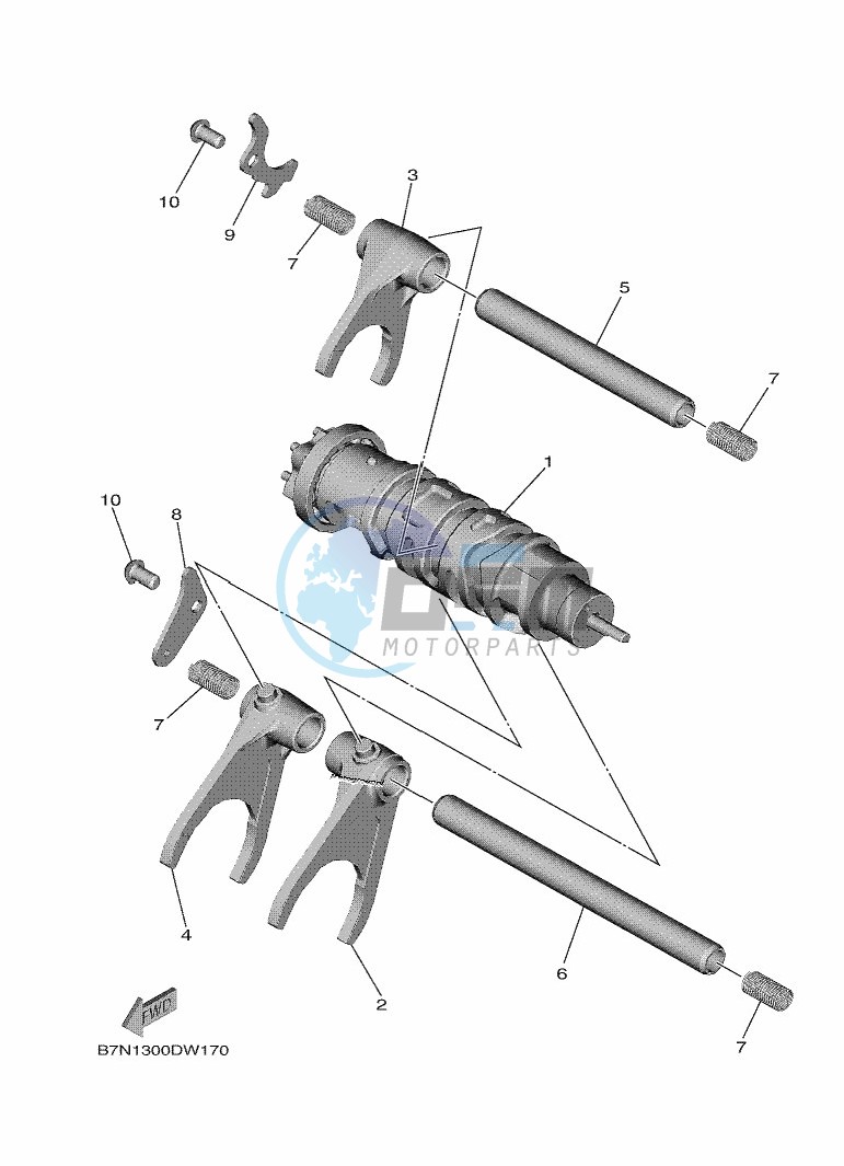 SHIFT CAM & FORK