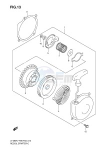 LT-Z90 (P28-P33) drawing RECOIL STARTER