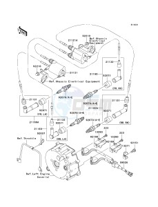 VN 1500 P [VULCAN 1500 MEAN STREAK] (P1-P2) [VULCAN 1500 MEAN STREAK] drawing IGNITION SYSTEM