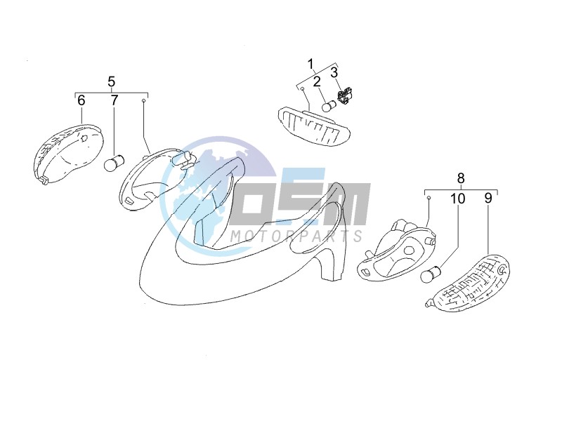 Head lamp - Turn signal lamps