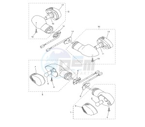 FZ1-N 1000 drawing FLASHER LIGHT