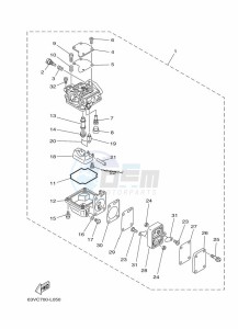 15FMHS drawing CARBURETOR