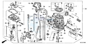 CRF150RBE CRF150RB Europe Direct - (ED) drawing CARBURETOR