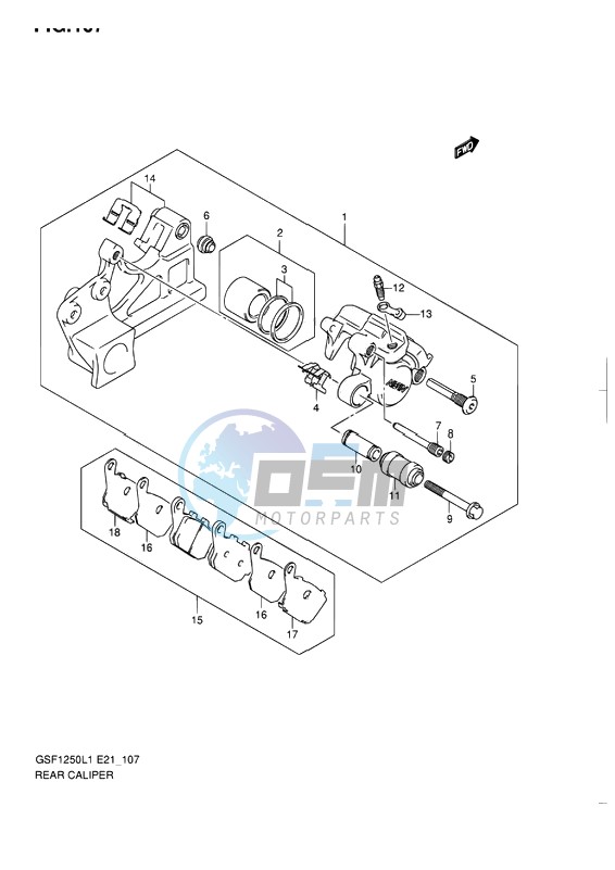 REAR CALIPER