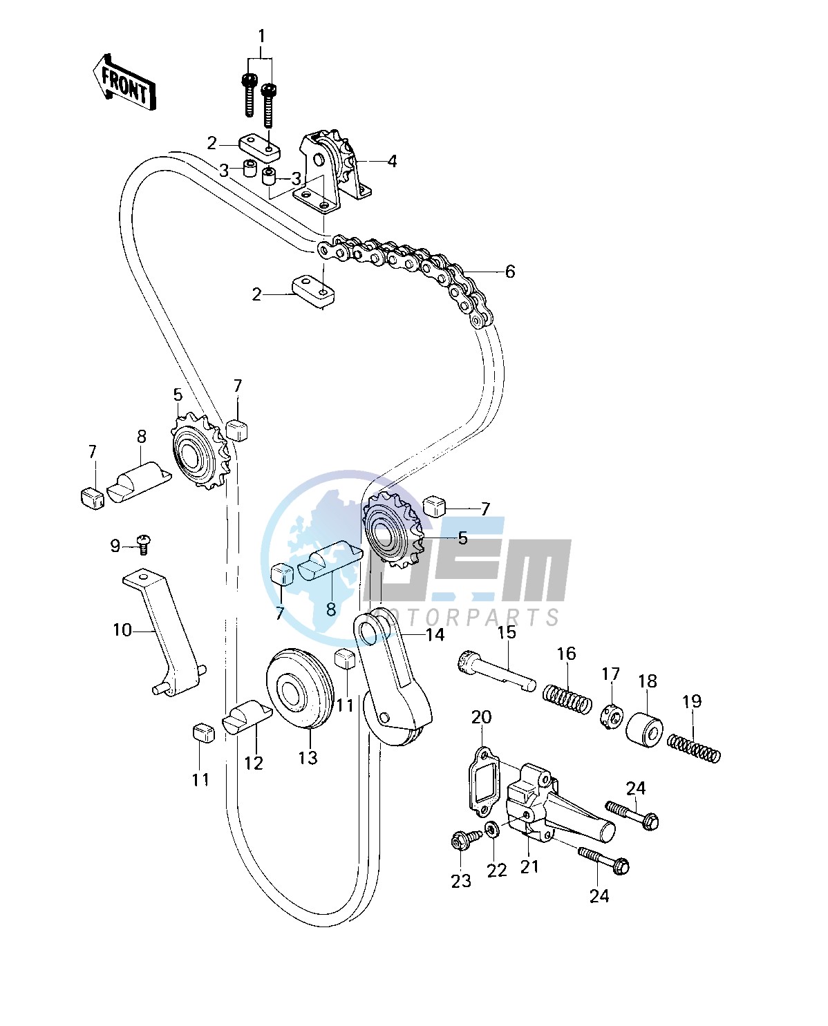 CAM CHAIN_TENSIONER