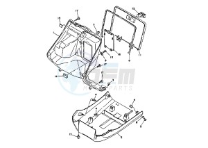 XC FLY ONE R 150 drawing CENTRAL BODY