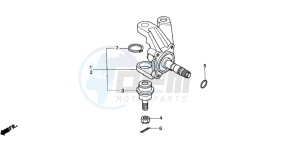 TRX350TM RANCHER drawing KNUCKLE (TRX350TM/TE)