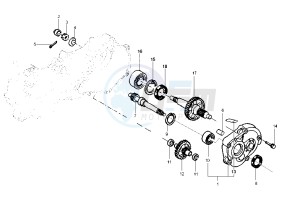 NRG POWER DT 50 drawing Gear group