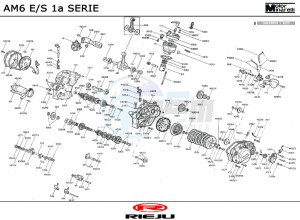 RS1-50-BLUE-YELLOW drawing ENGINE  AMS6 ES 1a Serie