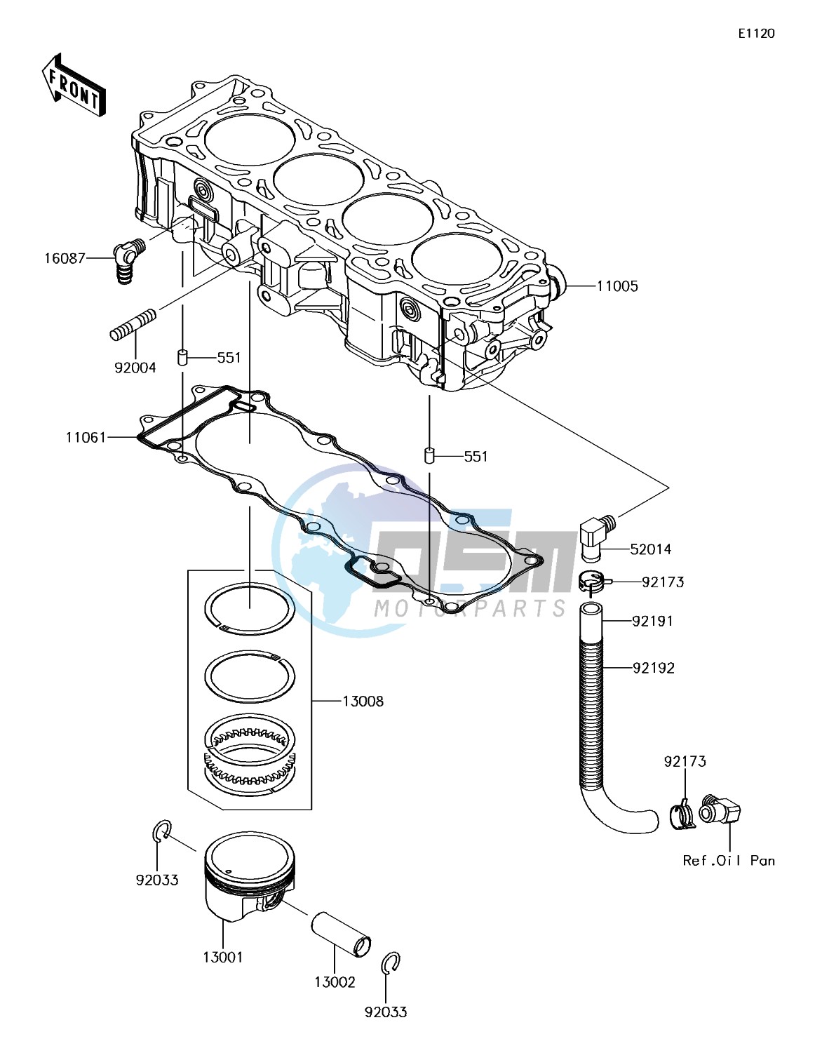 Cylinder/Piston(s)