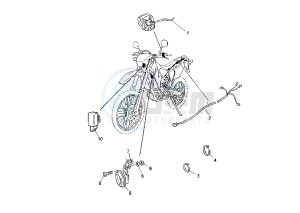 WR F 450 drawing ELECTRICAL DEVICES EURO KIT