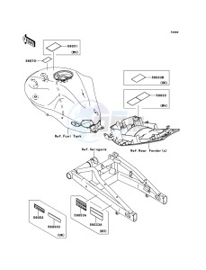 ER-6n ABS ER650B6F GB XX (EU ME A(FRICA) drawing Labels