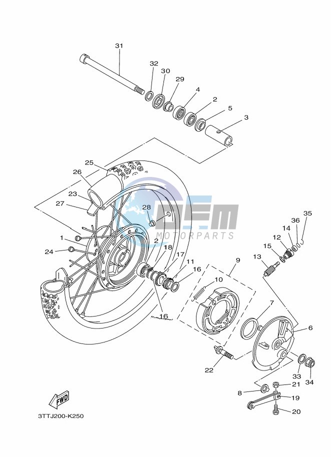 FRONT WHEEL