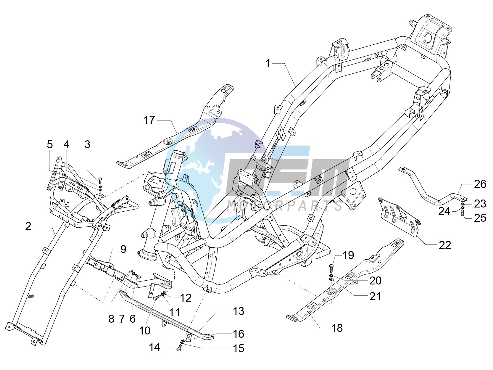 Frame/bodywork