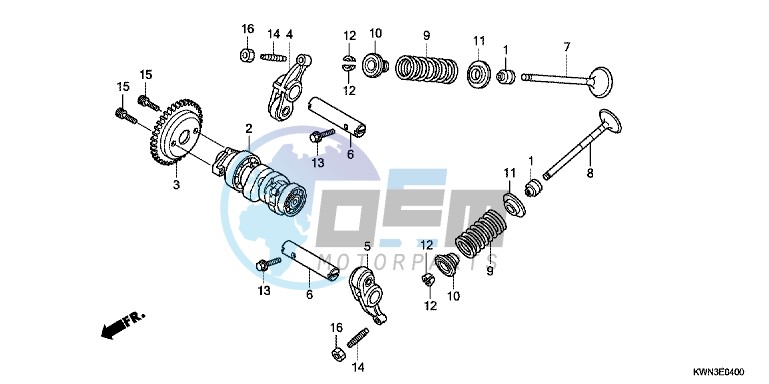 CAMSHAFT/ VALVE