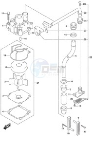 DF 140A drawing Water Pump