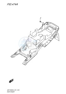 GSF-1250S ABS BANDIT EU drawing REAR FENDER