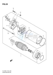 DL1000 (E24) V-Strom drawing STARTING MOTOR