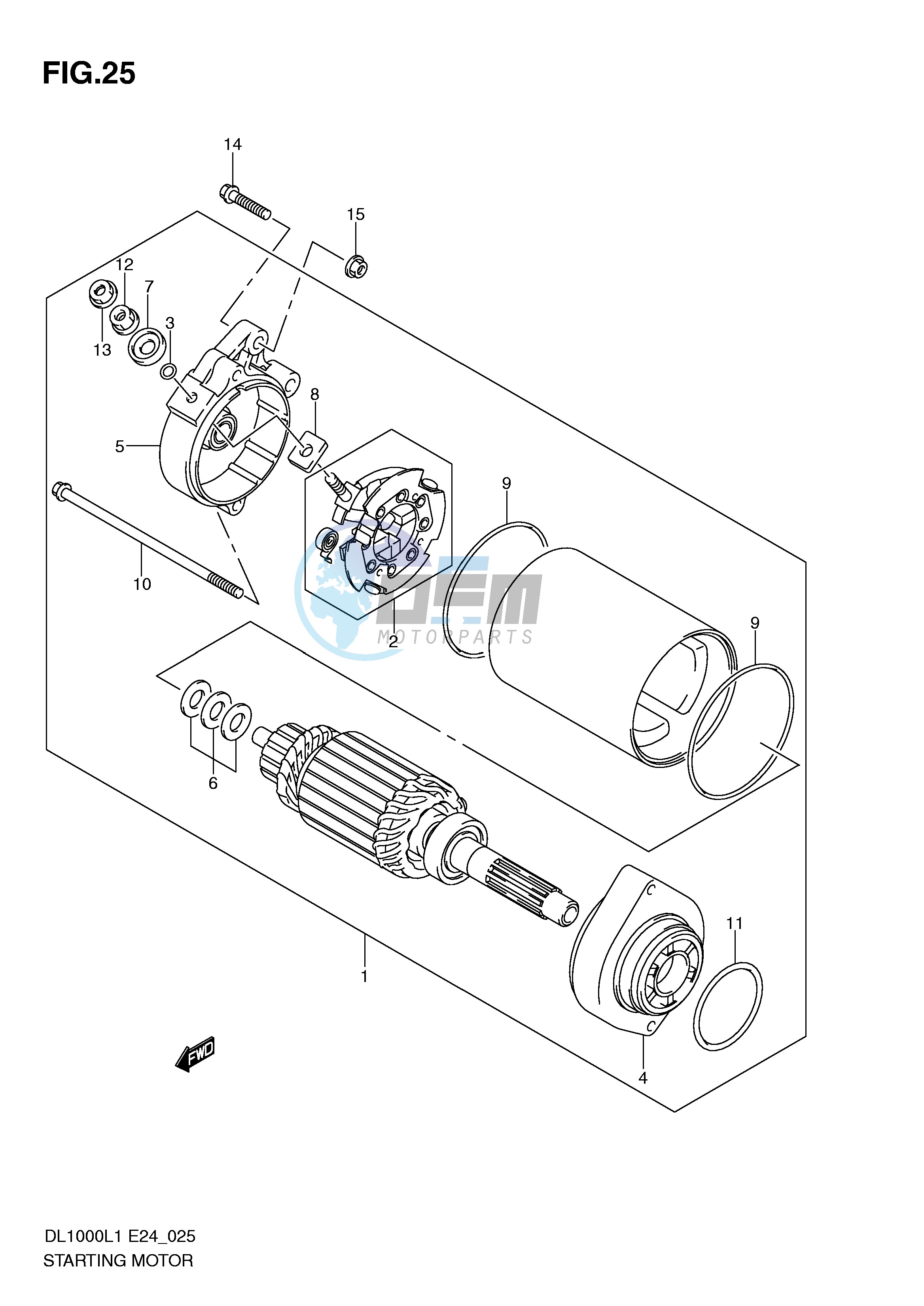 STARTING MOTOR