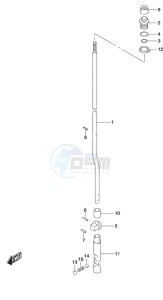 DF 50A drawing Clutch Rod