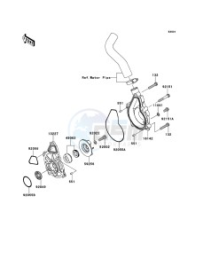 ER-6n ABS ER650DBF XX (EU ME A(FRICA) drawing Water Pump