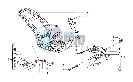 Chassis - Central stand