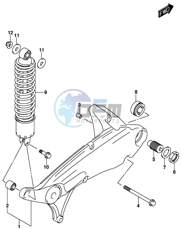 REAR SWINGINGARM