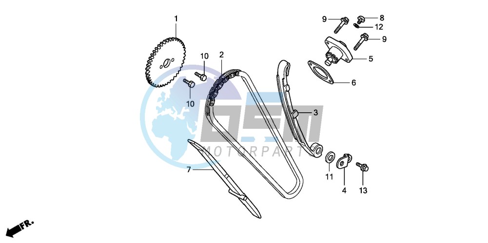 CAM CHAIN/TENSIONER