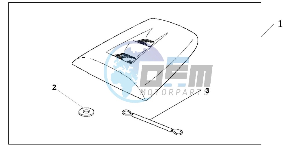 SEAT COWL*NH341P*