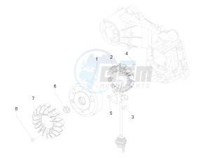 Liberty 50 iGet 4T 3V 25kmh 25km/h (EMEA) drawing Flywheel magneto