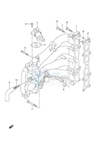 DF 115A drawing Intake Manifold