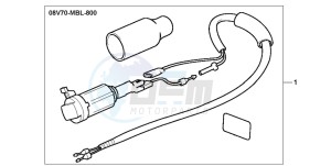 NT650V drawing ACC SOCKET KIT