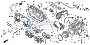 CB1300SA9 SI / ABS BCT MME TWO - (SI / ABS BCT MME TWO) drawing AIR CLEANER