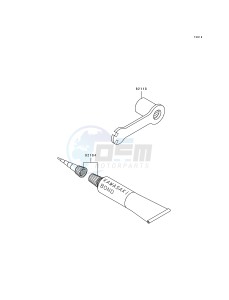 KX 125 J [KX125] (J2) [KX125] drawing TOOL