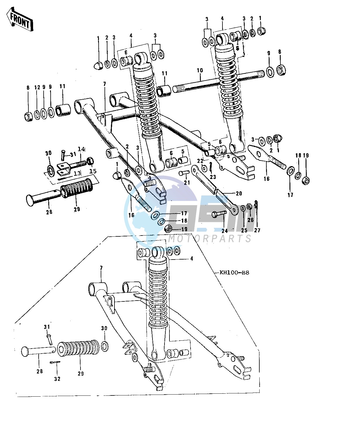 SWING ARM_SHOCK ABSORBERS